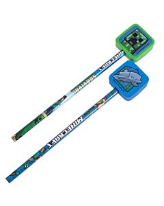 Minecraft 2pk Pencil & Topper Set-TM-05298