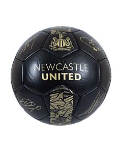 Newcastle United FC Sig Gold Phantom Skill Ball-TM-04615