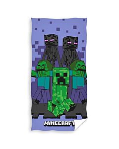 Minecraft Creeper Towel-TM-05641 Maznun Football