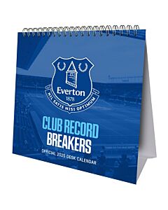 Everton FC Desktop Calendar 2025-TM-04857