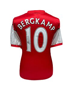 Arsenal FC Bergkamp Signed Shirt-TM-04782