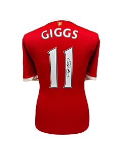 Manchester United FC Giggs Signed Shirt-TM-05409