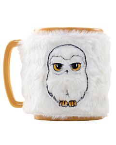 Harry Potter Fuzzy Hedwig Mug-TM-05531