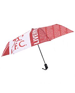 Liverpool FC Red & White Umbrella-TM-03731