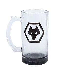 Wolverhampton Wanderers FC Stein Glass Tankard-TM-06081