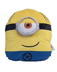 Despicable Me 4 Minion Shaped Cushion-TM-05775