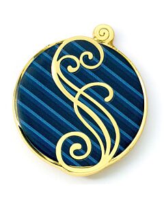 Wicked Blue Shiz University Pin Badge-TM-05907