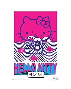 Hello Kitty Tokyo Rebel Poster 208-TM-05712
