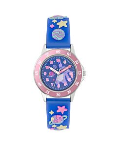 Lilo & Stitch Purple Junior Time Teacher Watch-TM-05742