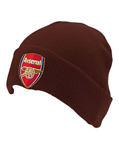 Arsenal FC Maroon Cuff Beanie-TM-05756