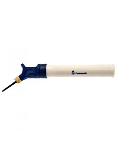Real Madrid FC White Dual Action Football Pump-101753