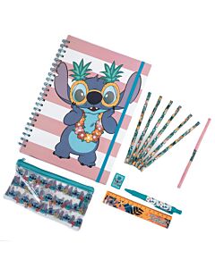 Lilo & Stitch Aloha Hawaii A4 Bumper Stationery Set-TM-06122 Maznun Football