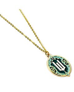 Wicked Silver Plated Emerald City Necklace-TM-06627