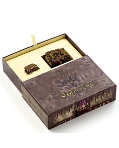 Harry Potter Monster Book Keyring & Badge Gift Box-TM-06771