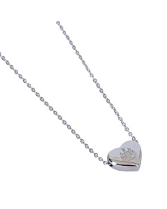 Newcastle United FC Stainless Steel Heart Necklace-TM-06380