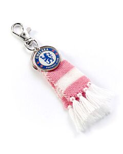 Chelsea FC Pink Bar Scarf Bag Charm-TM-06369