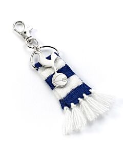 Tottenham Hotspur FC Blue Bar Scarf Bag Charm-TM-06374