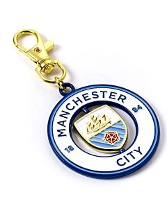 Manchester City FC Spinner Bag Charm-TM-06376