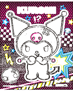 Kuromi Framed 3D Picture-TM-06228