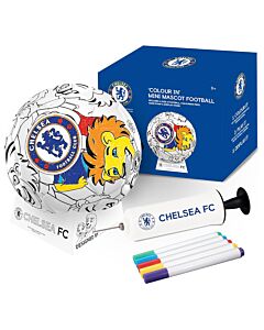 Chelsea FC 'Colour In' Mini Football Set-TM-06647