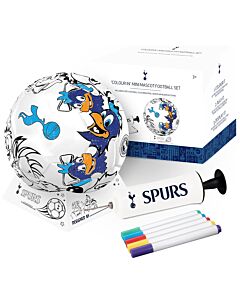 Tottenham Hotspur FC 'Colour In' Mini Football Set-TM-06650