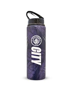 Manchester City FC HD Printed Aluminium Drinks Bottle-TM-06496