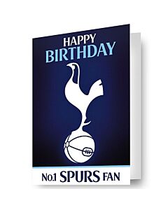 Tottenham Hotspur FC 3D Lenticular Birthday Card-TM-07263