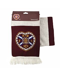 Hearts FC Bar Scarf-TM-07374