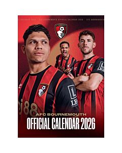 AFC Bournemouth A3 Calendar 2026-TM-07081 Maznun Football