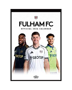 Fulham FC A3 Calendar 2026-TM-07092 Maznun Football