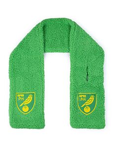 Norwich City FC Sherpa Scarf-TM-07388