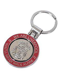 Liverpool FC Crest Spinner Keyring-TM-07414