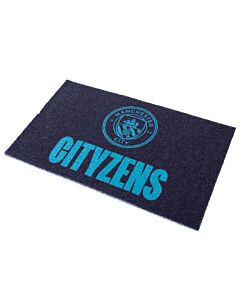 Manchester City FC Loop Pile Doormat-TM-07420