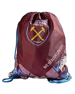 West Ham United FC Vector Gym Bag-TM-04501