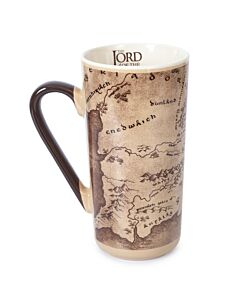 The Lord Of The Rings Map Grande Latte Mug-TM-07439