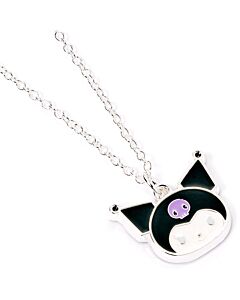 Kuromi Silver Plated Necklace-TM-07460