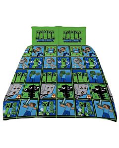 Minecraft Double Duvet Set-TM-07485
