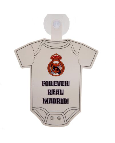 Real Madrid CF Baby On Board Sign-161203