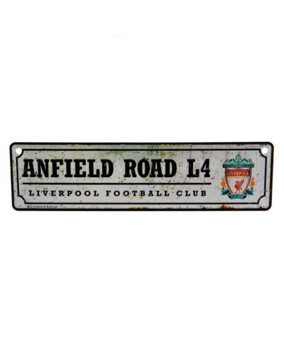 Liverpool FC Retro Window Sign-84263