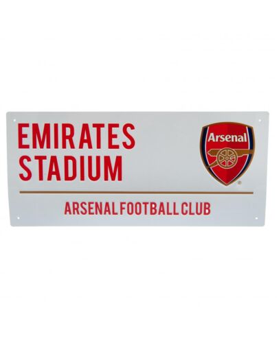 Arsenal FC White Street Sign-164904