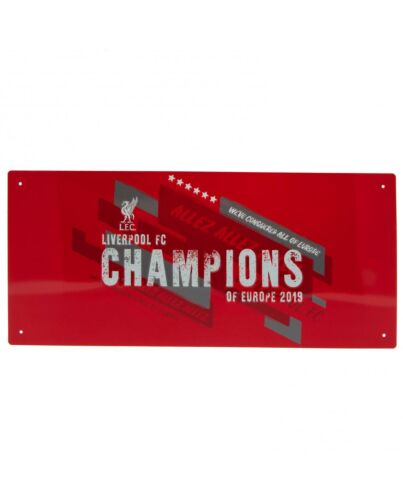 Liverpool FC Champions Of Europe Street Sign-162652