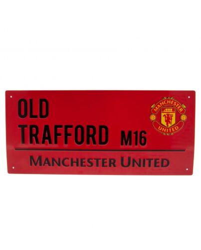 Manchester United FC Colour Street Sign-141796