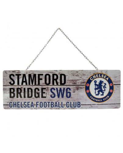 Chelsea FC Rustic Garden Sign-170251
