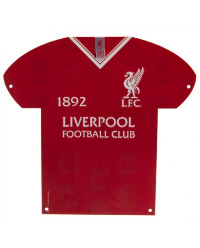 Liverpool FC Metal Shirt Sign LB-161195