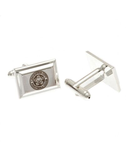 Leicester City FC Silver Plated Cufflinks-100704