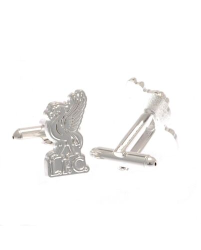 Liverpool FC Silver Plated Formed Liverbird Cufflinks-162526