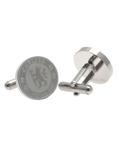Chelsea FC Stainless Steel Formed Cufflinks-35983