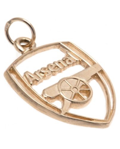 Arsenal FC 9ct Gold Pendant Crest-38412