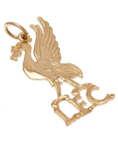 Liverpool FC 9ct Gold Pendant Liverbird Medium-105896