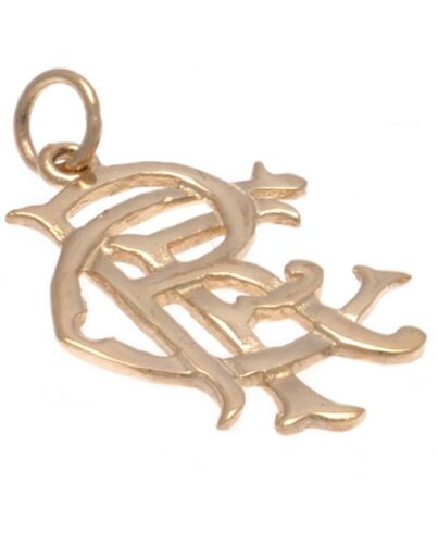 Rangers FC 9ct Gold Pendant Large-67037